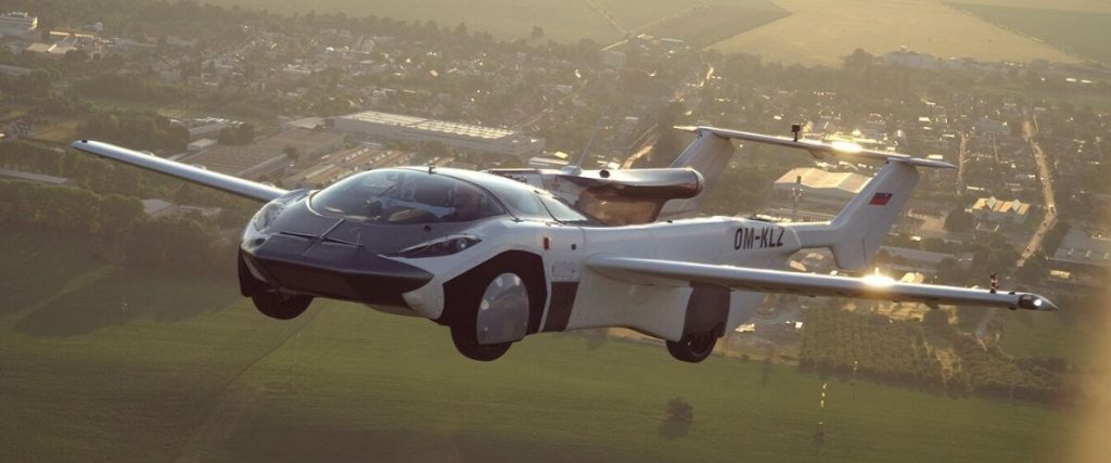 El coche volador «AirCar» fue aprobado y puede volar por toda Europa