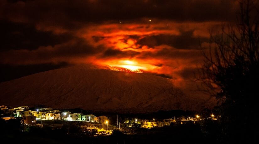 Volcán Etna, Italia