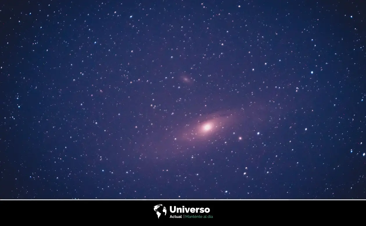 Andromeda en una noche estrellada