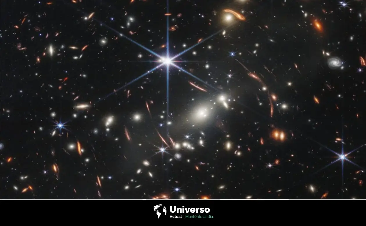 Cúmulo de Galaxias, imagen capturada por el Telescopio Webb | Créditos: NASA