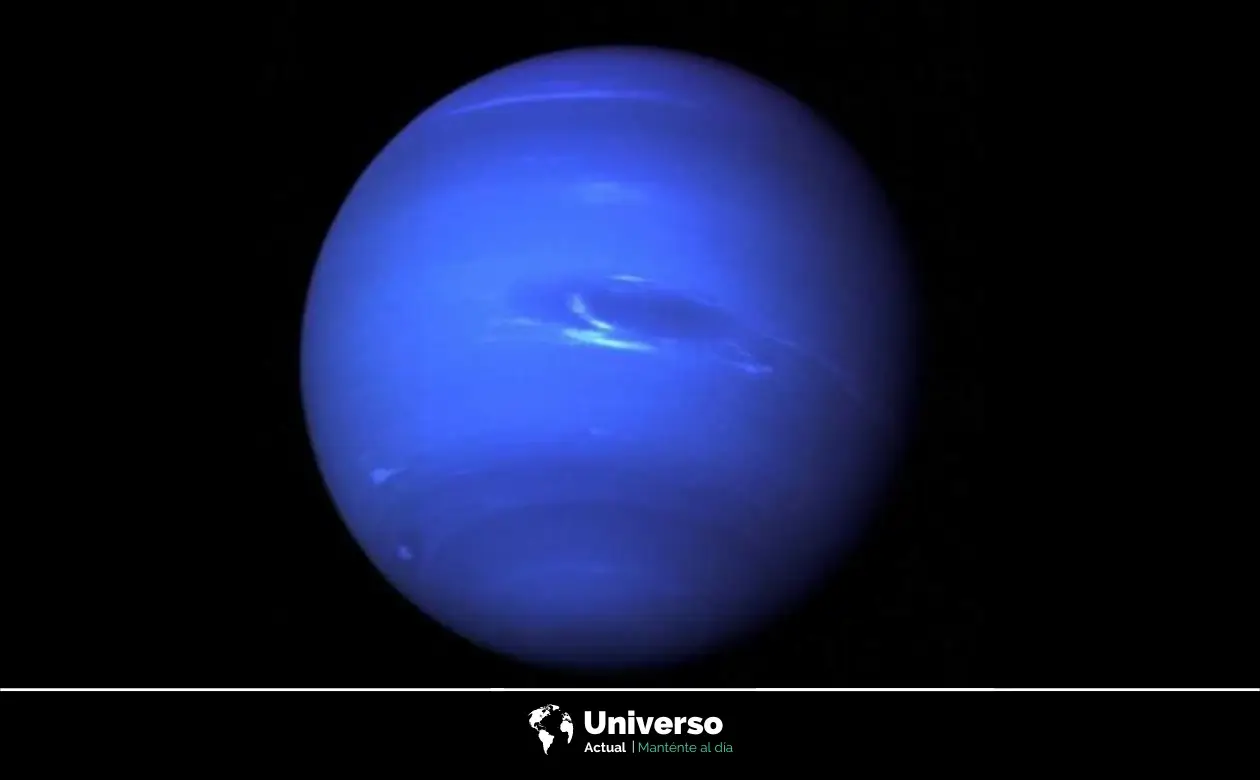La gran mancha oscura de Neptuno | Créditos: NASA