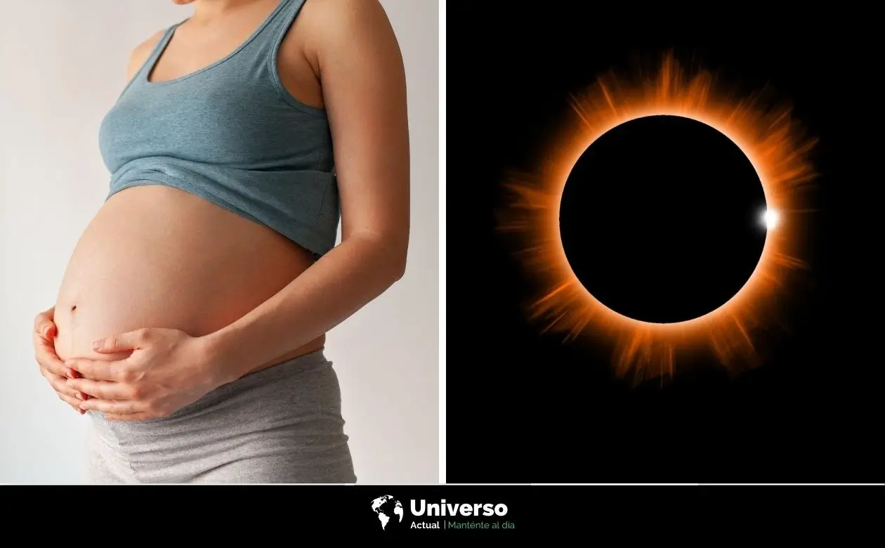 No existe riesgo en el embarazo durante un eclipse