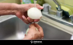 ¿Para qué se lavan las cebollas antes de cocinarlas?