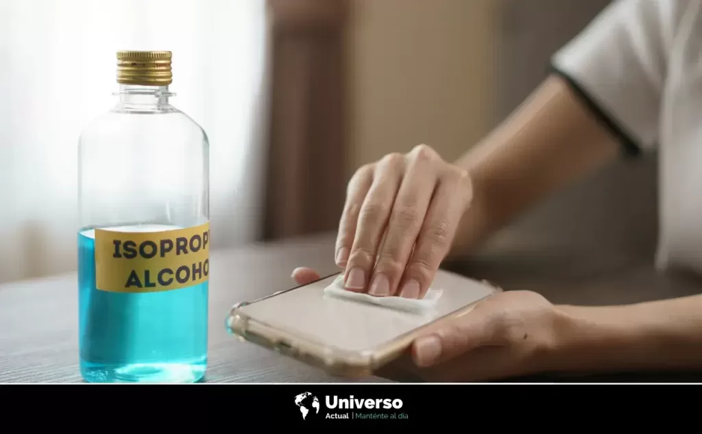 ¿Qué es y para qué se usa el alcohol isopropílico?