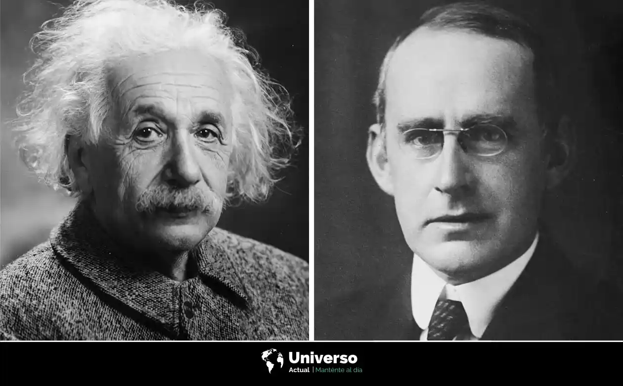Albert Einstein y Sir Arthur Eddington