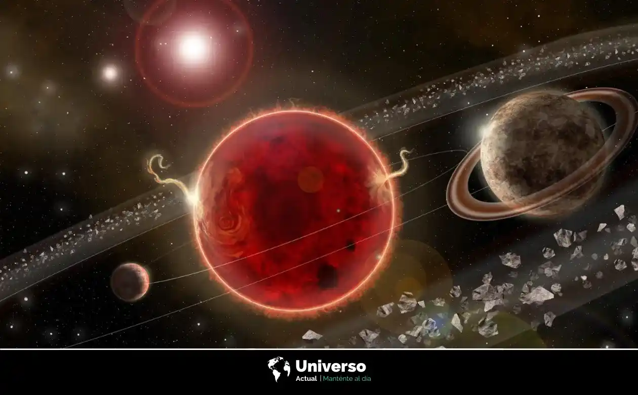 Ilustración artística sobre un posible exoplaneta | Créditos: INAF/CSIC.