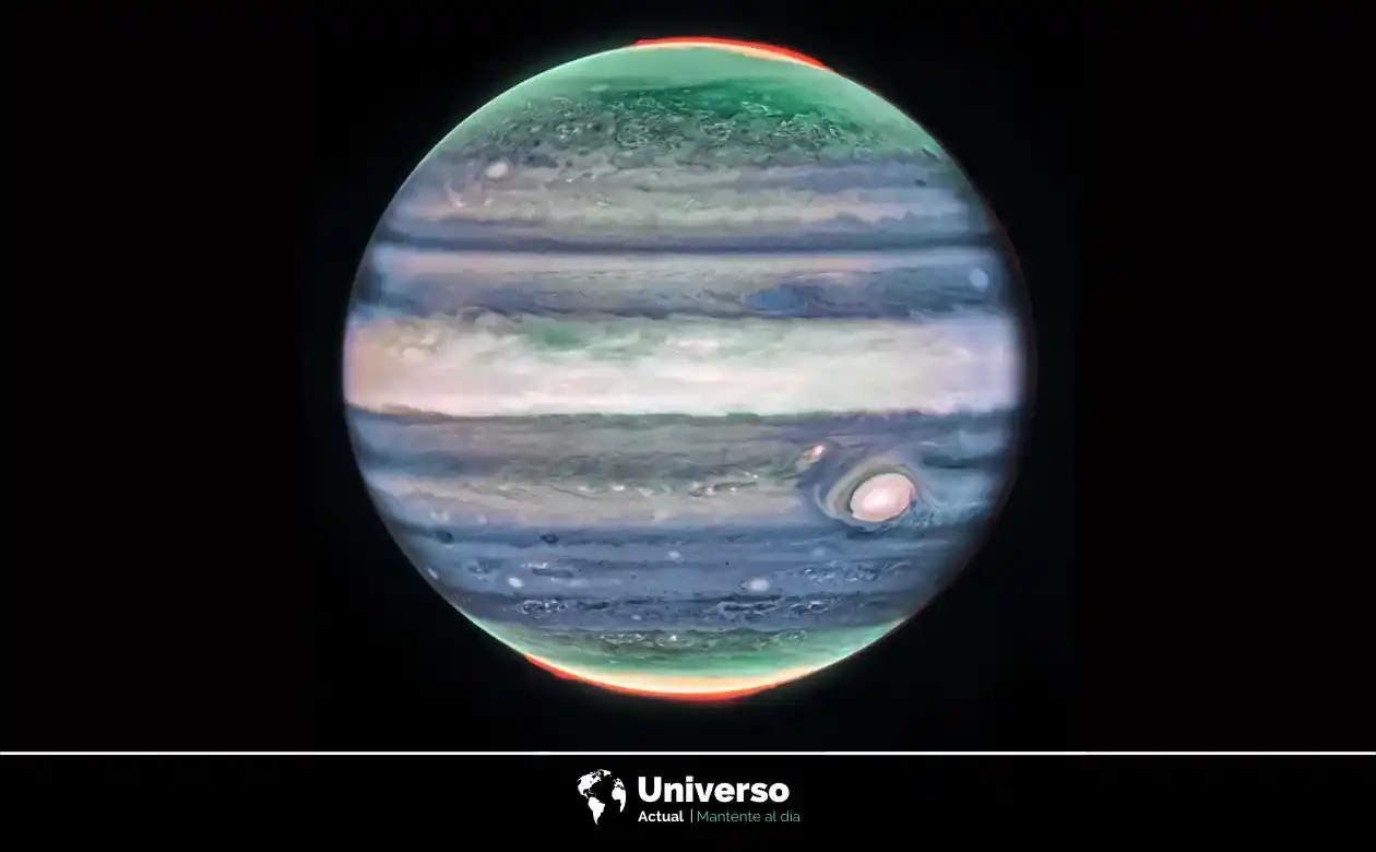 Júpiter desde el Telescopio Webb
