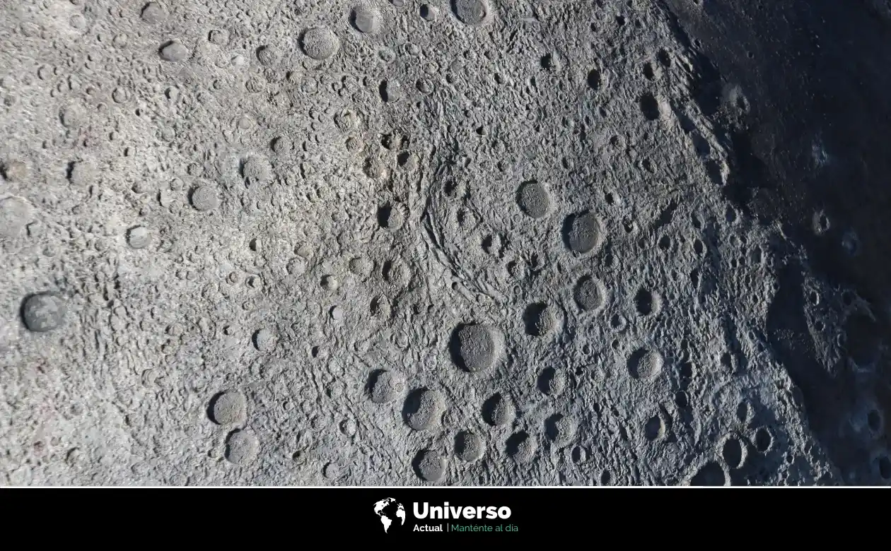 La luna y sus crateres