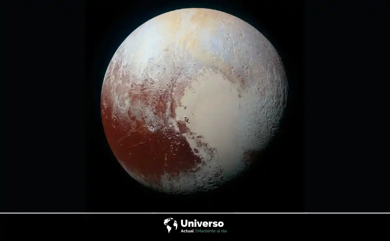 Plutón a través de New Horizons | Créditos: NASA
